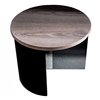 Mesa de centro Regolo redonda madera de Sovet Italia. Mesas y complementos de diseño.