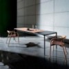Mesa Slim Wood Extensible de Sovet. Mesas y complementos de diseño moderno.