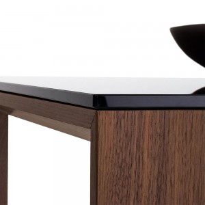 Mesa Toronto de Sovet. Mesa moderna con estructura de madera. Mesas de diseño.
