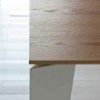 Mesa Cruz Madera de Bontempi. Muebles modernos italianos. Mesas extensible de diseño.