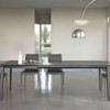 Mesa Echo Extensible Cerámica de Bontempi. Muebles modernos italianos.