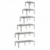 Mesa Consola extensible Etico Plus de Bontempi. Muebles modernos italianos.