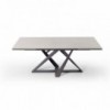 Mesa Millennium extensible mármol de Bontempi. Muebles modernos italianos.
