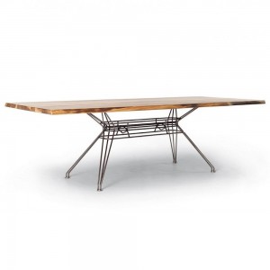 Mesa Sander Rectangular de Bontempi. Mesas de comedor. Muebles modernos italianos.