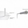 Lámpara pie Flo Floor de Lumina. Lámparas modernas de diseño.