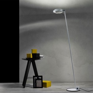 Lámpara de pie para interior de brazo simple halógena Elle 1 de Lumina.