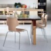 Silla Gràcia Metal Mobles 114. Moderna silla ideal para espacios contract.