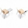 Silla Gràcia Table de Mobles 114. Silla moderna ideal para estudios o clases.