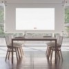 Silla de madera Green Colors wood de Mobles 114. Sillas modernas de comedor.