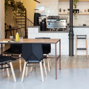 Silla Green Eco wood Mobles 114. Sillas modernas ideales para salones.
