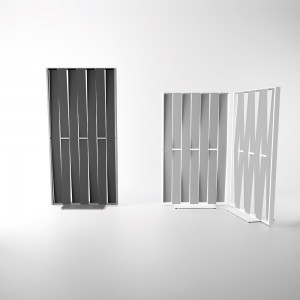 Divisor Malva de Systemtronic. Muebles oficina diseño.