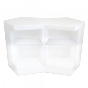 Barra Iceberg de Pedrali. Barras de diseño. Barras de bara paa exterior.