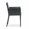 Sillón Dress 535 de Pedrali. Sillones y sillas de diseño italiano moderno.