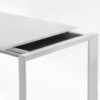 Mesa TMO More de Pedrali.  Mesas de diseño. Mesas extensible modernas.