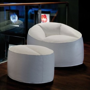 Pouf Island 795 Indoor de Pedrali. Poufs de diseño. Poufs tapizados modernos.