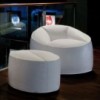 Pouf Island 795 Indoor de Pedrali. Poufs de diseño. Poufs tapizados modernos.