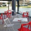 Silla Enjoy 460 de Pedrali. Sillas de diseño. Sillas plegables para terrazas.