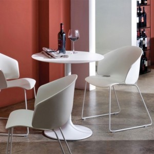 Sillón Grace 410/411 de Pedrali. Sillas de diseño. Sillas de cocina y comedor.
