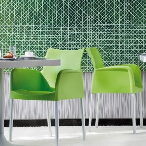 Sillón Ice 850 de Pedrali. Sillones de diseño. Sillones para jardines.