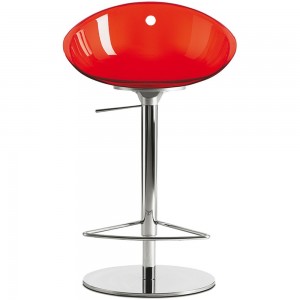 Taburete Gliss 970 de Pedrali. Taburetes de diseño. Taburetes giratorios.