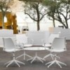 Sillón Gas autoretorno Polipropileno Stua. Excelente sillón para espacios de oficinas.