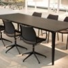Mesa Lau rectangular para contract de Stua. Mesas de diseño moderno y elegante.
