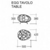 Lámpara sobremesa Egg de Pallucco. Lámparas modernas de diseño.