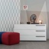 Cómoda To Be de Bonaldo. Mobiliario de diseño para dormitorios.