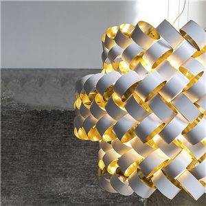 Lámpara suspensión Ring Mix de Pallucco. Lámparas modernas de diseño.