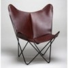 Sillón Bonet - Cuero Soft. Bkf de Sillas clásicas del diseño.