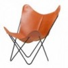 Sillón Bonet - Cuero Soft. Bkf de Sillas clásicas del diseño.