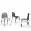 Silla Terra metal de Omelette ed. Silla comedor moderna ideal para interiores.