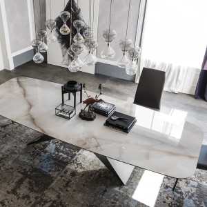 Mesa Premier Keramik de Cattelan Italia. Mesas modernas de diseño.