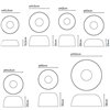 Plafón Djembé de Marset. Lámparas de diseño. Plafones de techo de diseño.