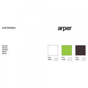 Silla Leaf apilable de Arper. Mobiliario de diseño para hogar y contract.