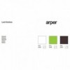 Silla Leaf apilable de Arper. Mobiliario de diseño para hogar y contract.