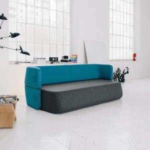 Sofá cama Revolve de Prostoria. Sofas cama diseño.