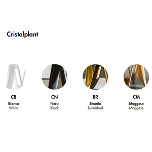 Mesa redonda Lambda de Sovet. Mesas redondas de cristal. Mesas de diseño.
