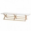 Tumbona Coy de  DVelas. Muebles de exterior con velas