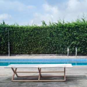 Tumbona Coy de  DVelas. Muebles de exterior con velas