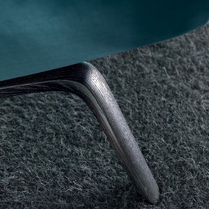 Butaca Ermes fija de Misura Emme. Muebles modernos de diseño.