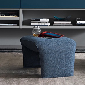 Butaca Ermes fija de Misura Emme. Muebles modernos de diseño.