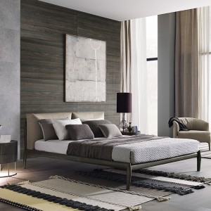 Cama Eladio de Misura Emme. Muebles modernos de diseño.