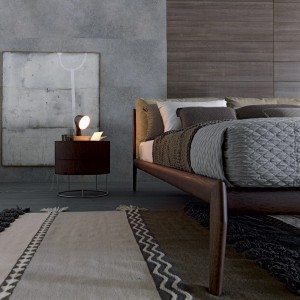 Cama Eladio de Misura Emme. Muebles modernos de diseño.