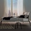 Cama Margareth de Misura Emme. Muebles modernos de diseño.