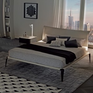 Cama Margareth de Misura Emme. Muebles modernos de diseño.