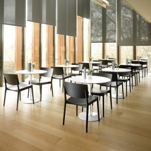 Silla Happy SI-0374 Andreu World. Sillas contemporáneas para interior.