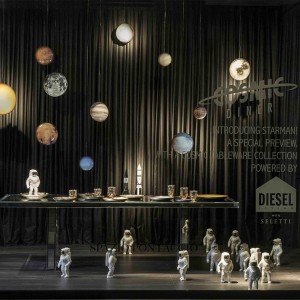 Astronauta Starman de Seletti. Complementos, mueble auxiliar e iluminación