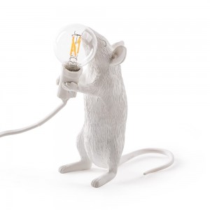 Lámpara sobremesa Mouse Standing de Seletti. Complementos, mueble auxiliar e iluminación