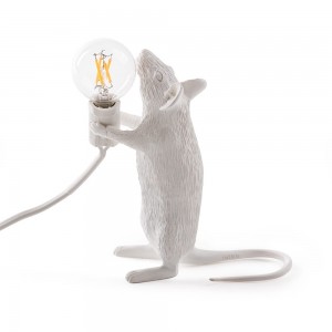 Lámpara sobremesa Mouse Standing de Seletti. Complementos, mueble auxiliar e iluminación